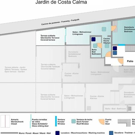 Ferienwohnung Jardin De Costa Calma Exterior foto